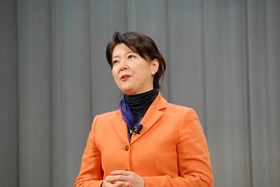 写真:『結い』のこころを語る平野氏